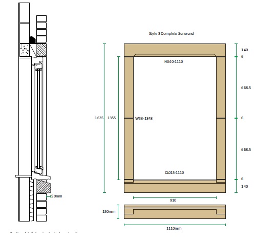 Window Surround – Style 3