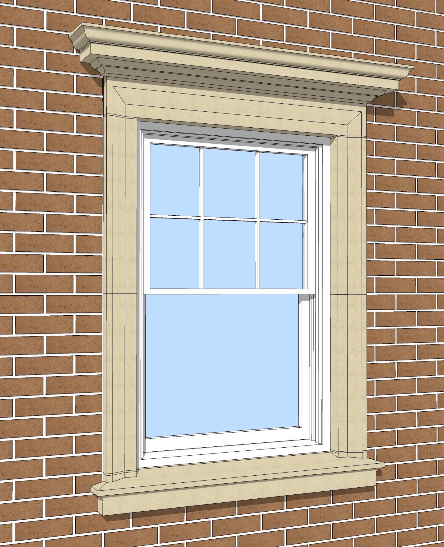 Window Surround – Decorative Head