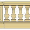 Margam Balustrade - Style 14