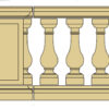 Vyne Balustrade - Style 22