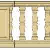 Cranborne Balustrade - Style 24