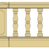 Cranborne Balustrade - Style 25