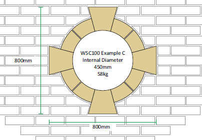 Window Surround – Circular 100 mm