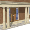 Cast Stone Portico - B - Image 2